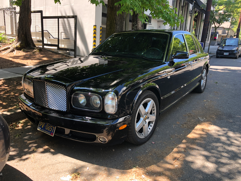 An Arnage T, one of my favorite luxury barges.